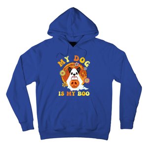 My Dog Is Boo Funny Dog Owner Boo Ghost Lover Halloween Great Gift Hoodie