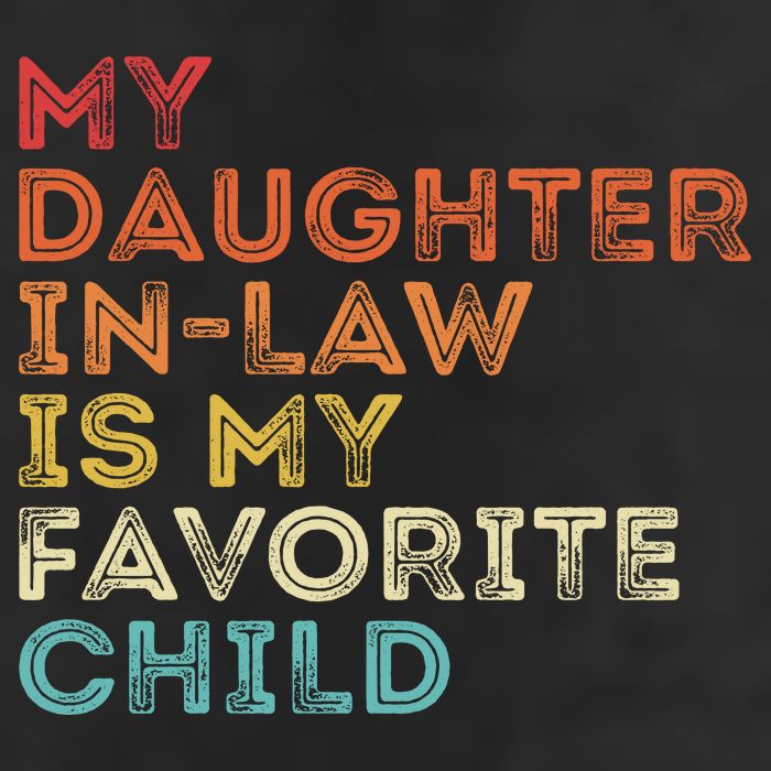 My Daughter In Law Is My Favorite Child Vintage Retro Hat