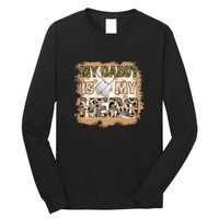 My Daddy Is My Hero Veteran Dad Gift Father's Day Long Sleeve Shirt