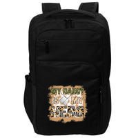 My Daddy Is My Hero Veteran Dad Gift Father's Day Impact Tech Backpack