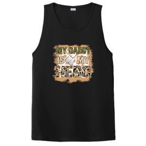 My Daddy Is My Hero Veteran Dad Gift Father's Day PosiCharge Competitor Tank