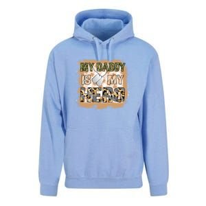 My Daddy Is My Hero Veteran Dad Gift Father's Day Unisex Surf Hoodie