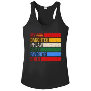 My Daughter In Law Is My Favorite Child Replaced Son Funny Ladies PosiCharge Competitor Racerback Tank