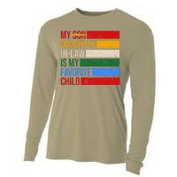 My Daughter In Law Is My Favorite Child Replaced Son Funny Cooling Performance Long Sleeve Crew