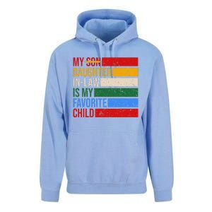 My Daughter In Law Is My Favorite Child Replaced Son Funny Unisex Surf Hoodie