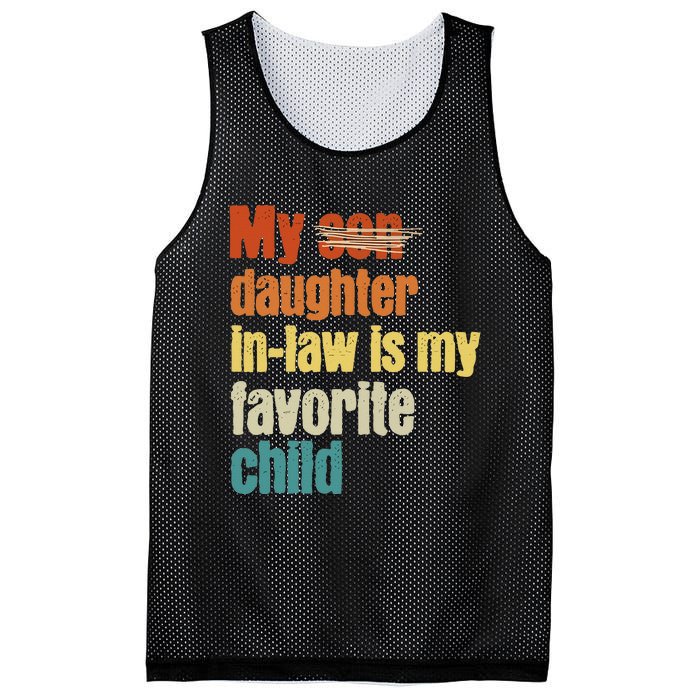 My Daughterinlaw is My Favorite Child Mesh Reversible Basketball Jersey Tank