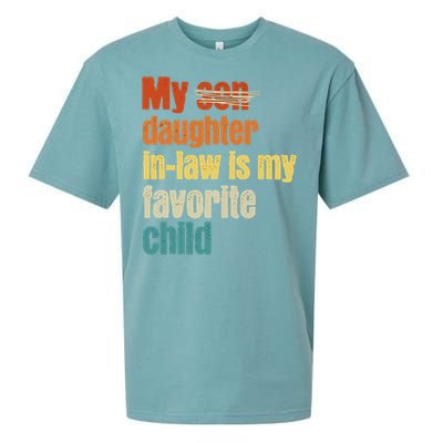 My Daughterinlaw is My Favorite Child Sueded Cloud Jersey T-Shirt