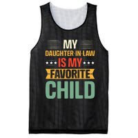 My Daughter In Law Is My Favorite Child Funny Family Humor Mesh Reversible Basketball Jersey Tank