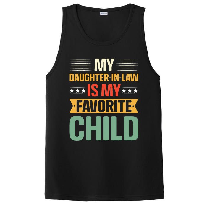 My Daughter In Law Is My Favorite Child Funny Family Humor PosiCharge Competitor Tank