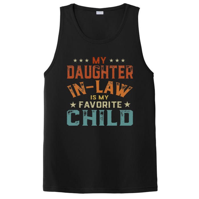 My Daughter In Law Is My Favorite Child Fathers Day in Law PosiCharge Competitor Tank