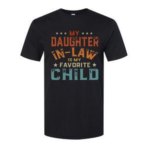 My Daughter In Law Is My Favorite Child Fathers Day in Law Softstyle CVC T-Shirt