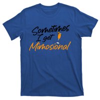 Mimosa Daytime Ing Brunch Sometimes I Get Mimosional Gift T-Shirt