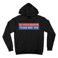 My Dog Is Smarter Than Biden Hoodie