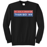 My Dog Is Smarter Than Biden Sweatshirt