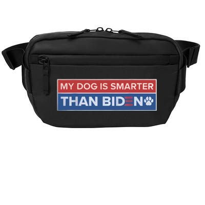 My Dog Is Smarter Than Biden Crossbody Pack