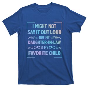 My Daughter In Law Is My Favorite Family Mother's Day Gift T-Shirt