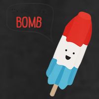 My Dad Is The Bomb Pop Funny Icecream Popsicle Summer Cool Comfort Performance Bucket Hat