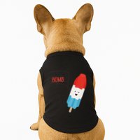 My Dad Is The Bomb Pop Funny Icecream Popsicle Summer Doggie Tank