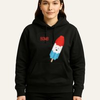 My Dad Is The Bomb Pop Funny Icecream Popsicle Summer Hoodie