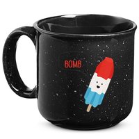 My Dad Is The Bomb Pop Funny Icecream Popsicle Summer 15oz Campfire Ceramic Mug