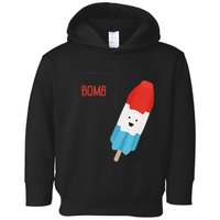 My Dad Is The Bomb Pop Funny Icecream Popsicle Summer Toddler Hoodie