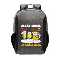 Merry Drunk IM Christmas Cool Gift Vector Backpack