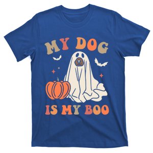 My Dog Is My Boo Halloween Dog Ghost Costume Trick Or Treat Great Gift T-Shirt