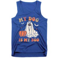 My Dog Is My Boo Halloween Dog Ghost Costume Trick Or Treat Great Gift Tank Top