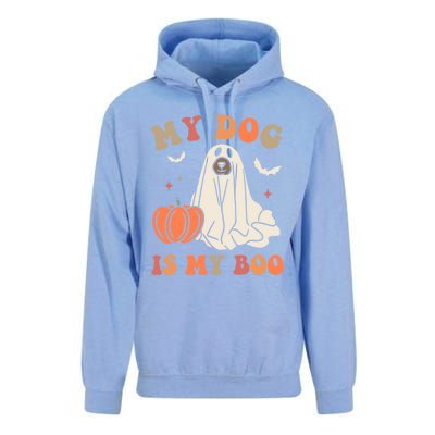 My Dog Is My Boo Halloween Dog Ghost Costume Trick Or Treat Great Gift Unisex Surf Hoodie