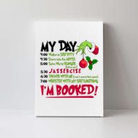 My Day Im Booked Funny Christmas Holiday Canvas