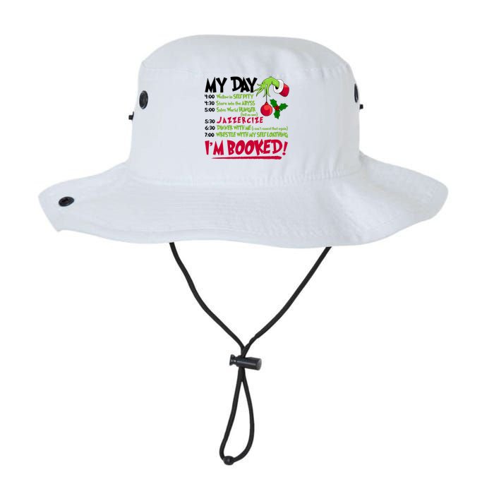 My Day Im Booked Funny Christmas Holiday Legacy Cool Fit Booney Bucket Hat