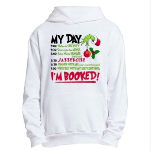 My Day Im Booked Funny Christmas Holiday Urban Pullover Hoodie