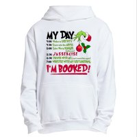 My Day Im Booked Funny Christmas Holiday Urban Pullover Hoodie