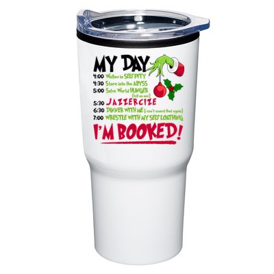 My Day Im Booked Funny Christmas Holiday Tumbler