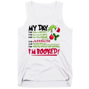 My Day Im Booked Funny Christmas Holiday Tank Top