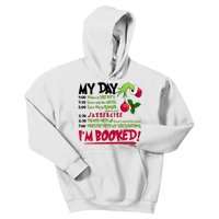 My Day Im Booked Funny Christmas Holiday Kids Hoodie