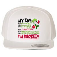 My Day Im Booked Funny Christmas Holiday Wool Snapback Cap