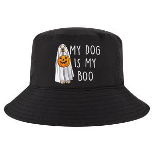 My Dog Is My Boo Halloween Funny Dog Owner Ghost Lover Gift Cool Comfort Performance Bucket Hat