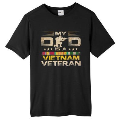 My Dad Is A Vietnam Veteran Tall Fusion ChromaSoft Performance T-Shirt