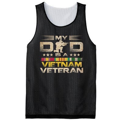 My Dad Is A Vietnam Veteran Mesh Reversible Basketball Jersey Tank