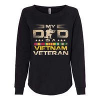 My Dad Is A Vietnam Veteran Womens California Wash Sweatshirt