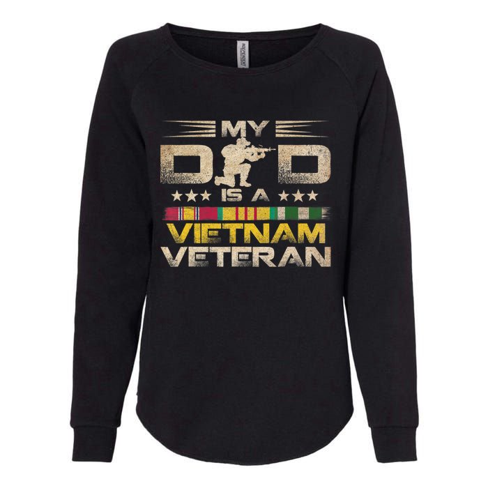 My Dad Is A Vietnam Veteran Womens California Wash Sweatshirt