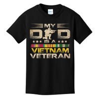 My Dad Is A Vietnam Veteran Kids T-Shirt