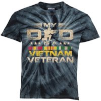 My Dad Is A Vietnam Veteran Kids Tie-Dye T-Shirt