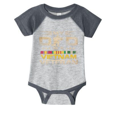 My Dad Is A Vietnam Veteran Infant Baby Jersey Bodysuit