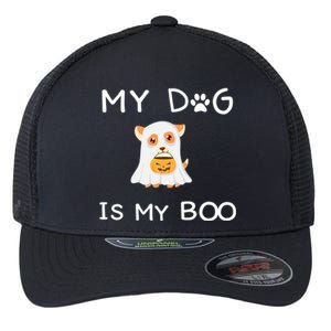 My Dog Is My Boo Meaningful Gift Flexfit Unipanel Trucker Cap