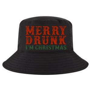 Merry Drunk IM Christmas Cool Comfort Performance Bucket Hat