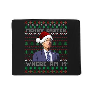 Merry Drunk IM Christmas Mousepad