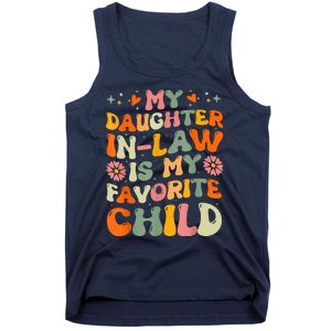 My Daughterinlaw Is My Favorite Child Funny Fathers Day Tank Top