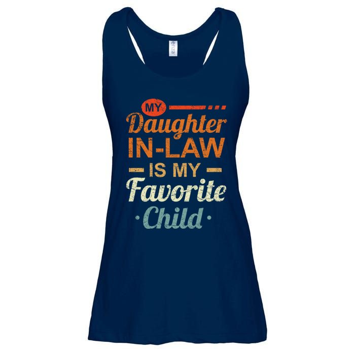 My Daughter In Law Is My Favorite Child Fathers Day In Law Ladies Essential Flowy Tank